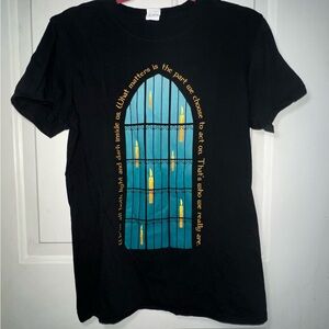 Gildan Softstyle Black Harry Potter T-Shirt